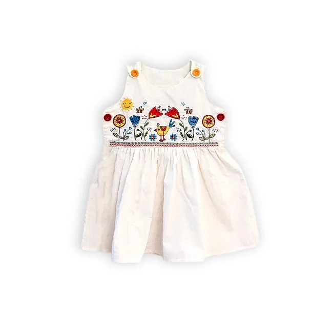 Bird Talk Sleeveless Frock