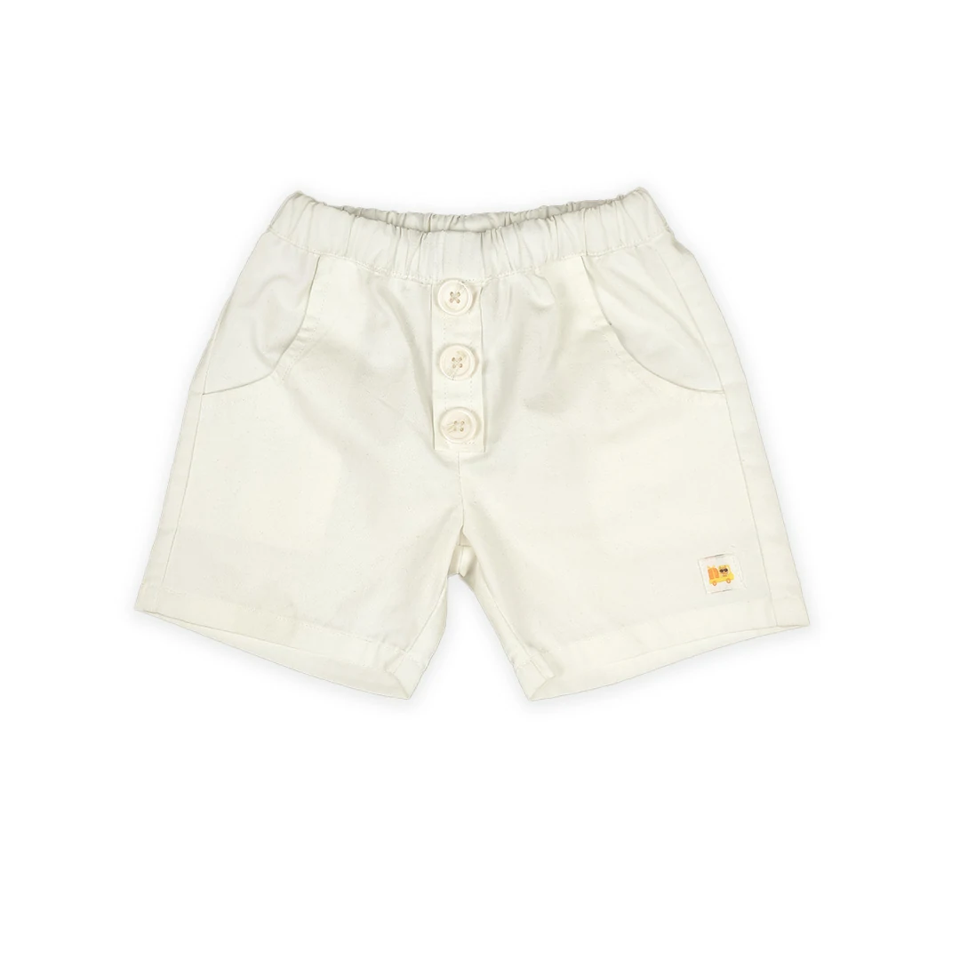 White Half Pant