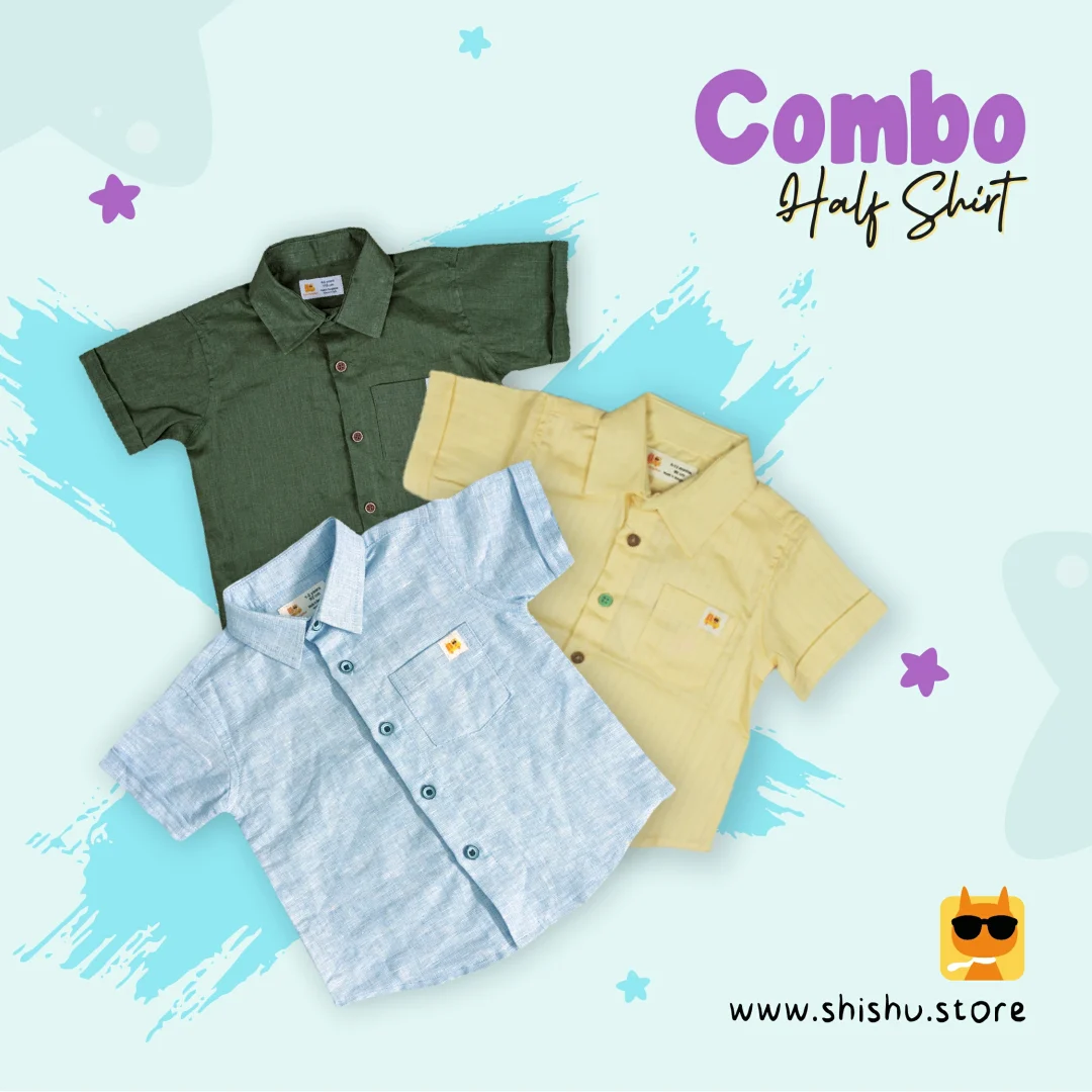 Kid's Half-Shirt Combo