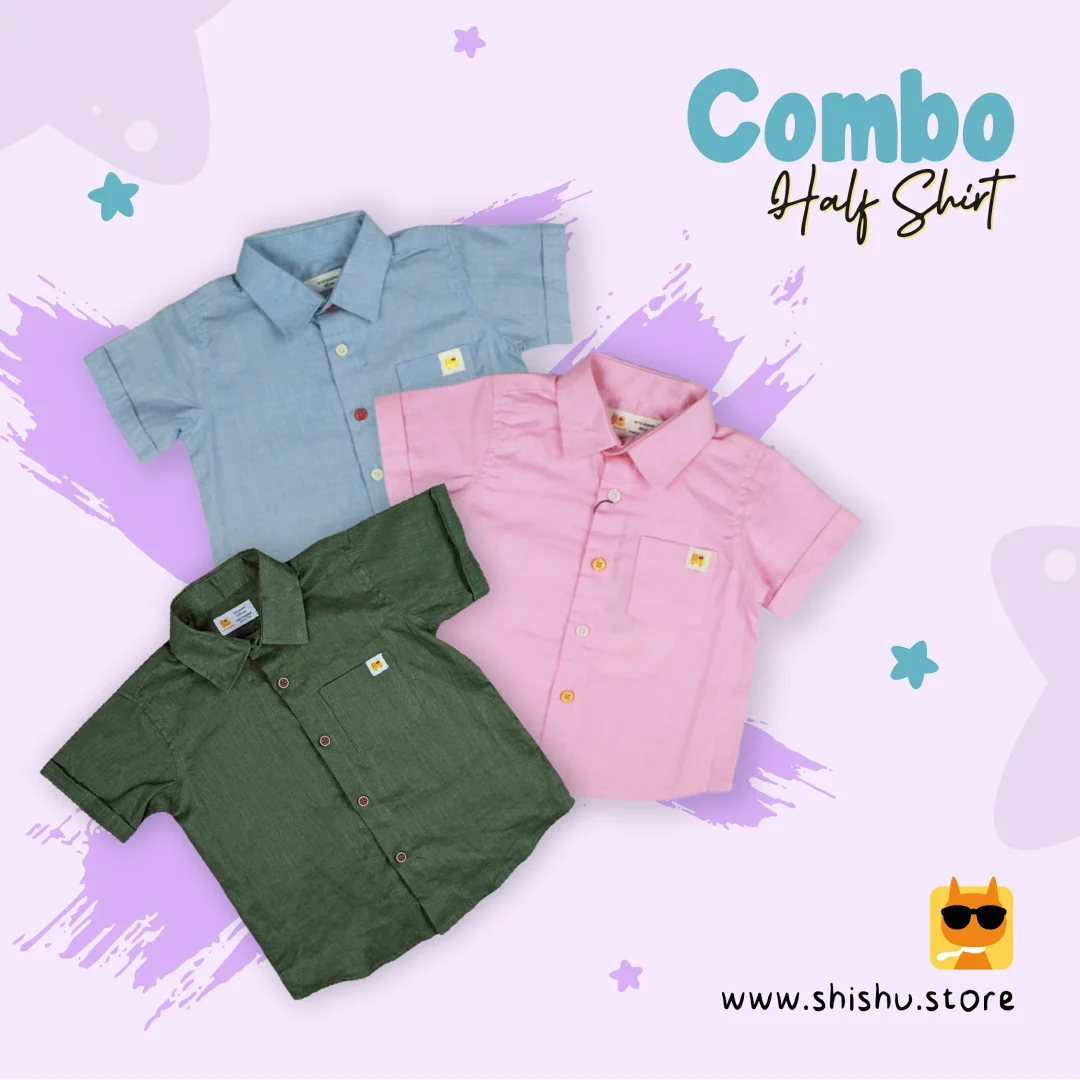 Kid's Half-Shirt Combo