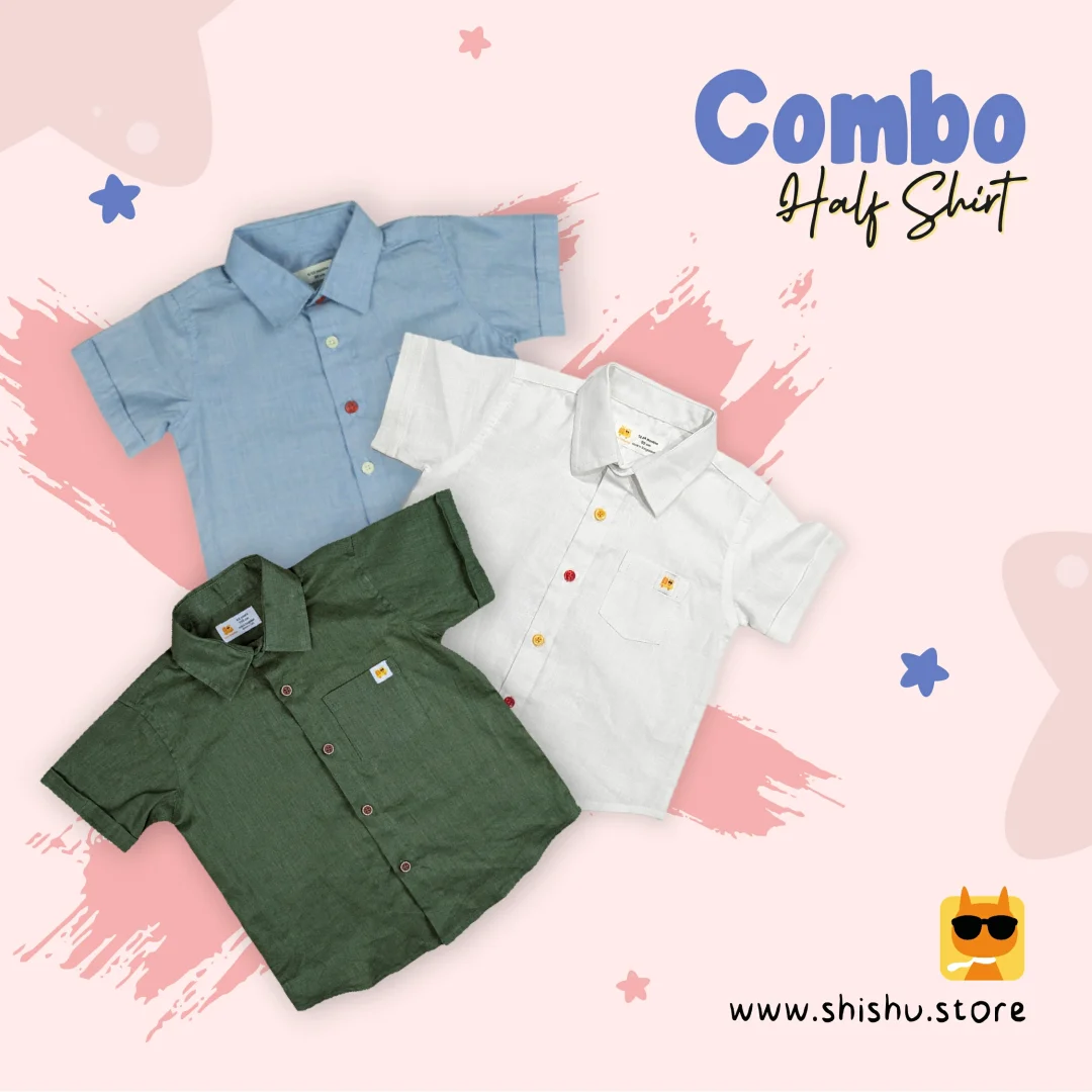 Kid's Half-Shirt Combo