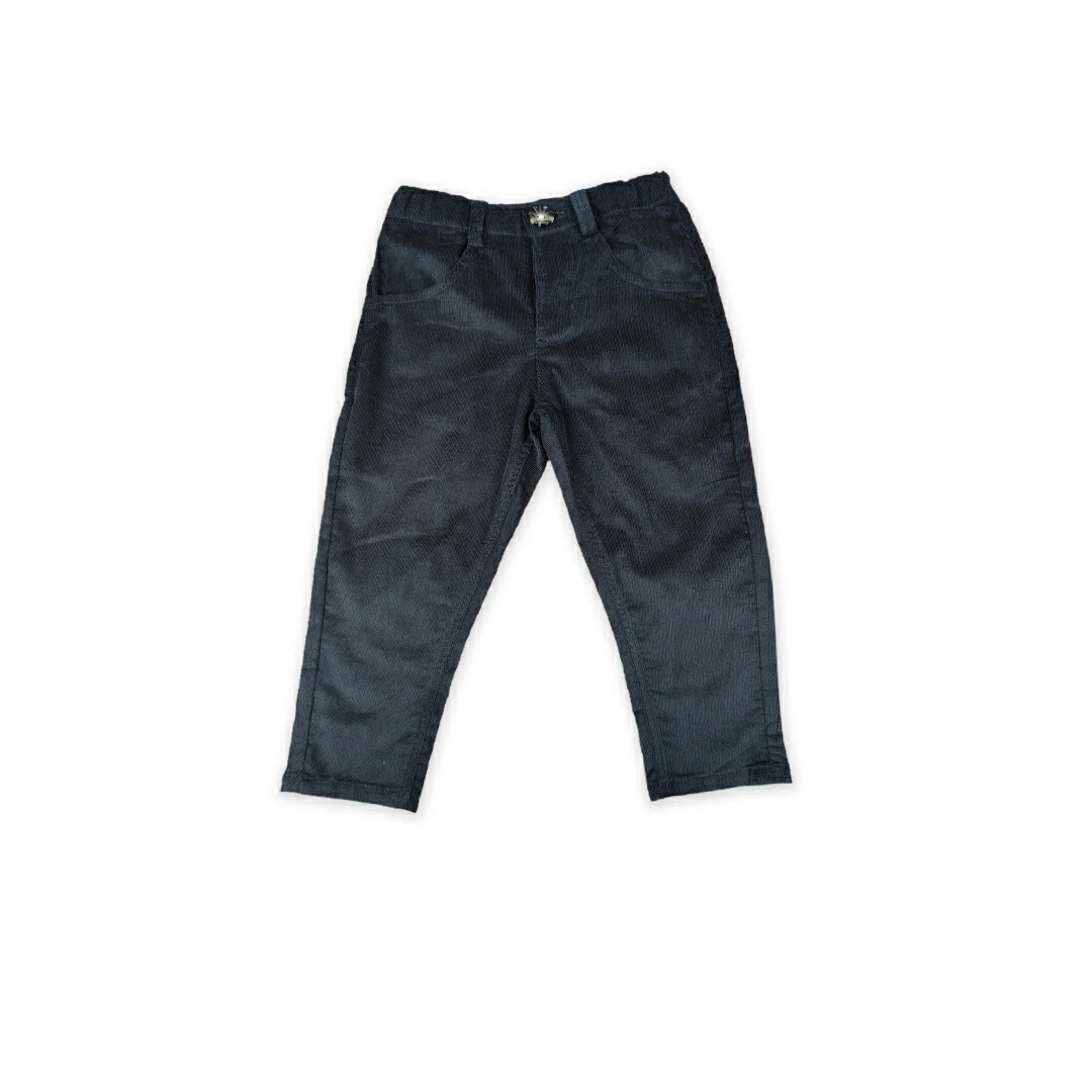 Retro Black Full Pant