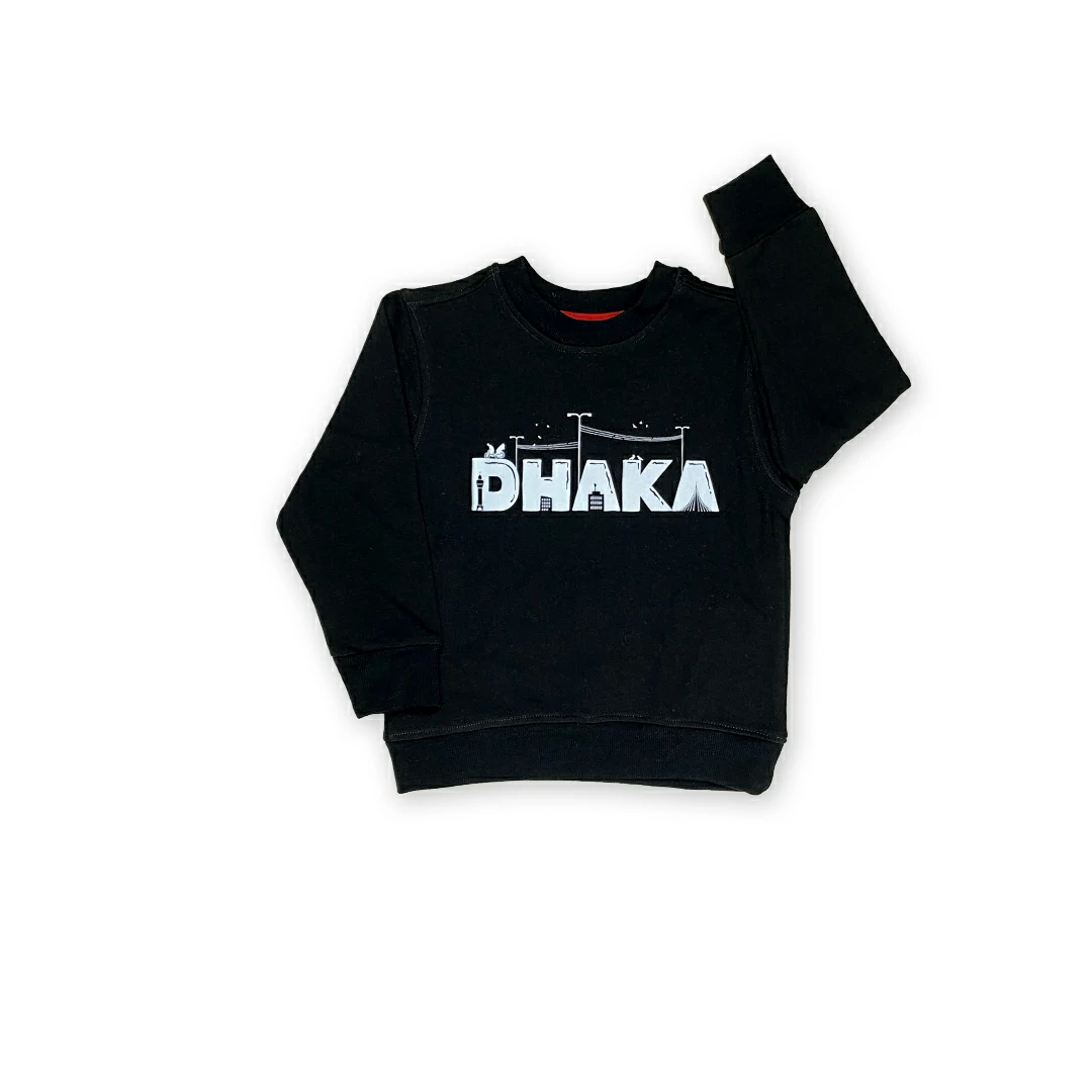 Dhaka Black Sweat Shirt