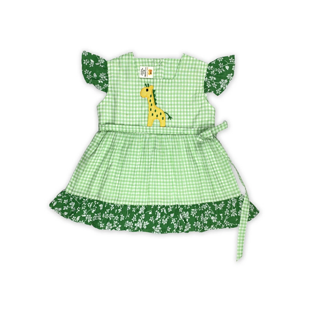 Gingira the Giraffe Short-Sleeve Frock