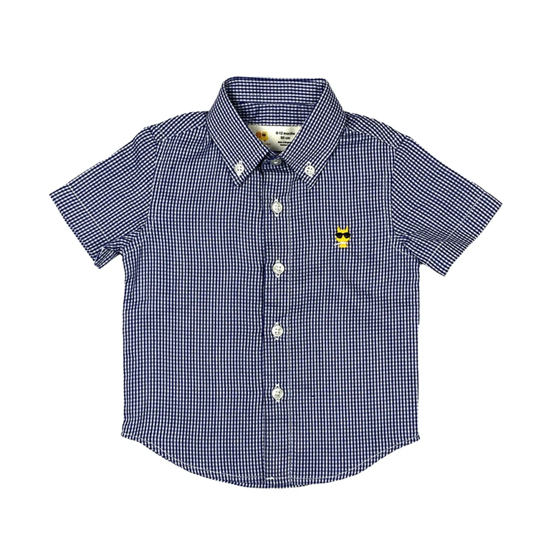Blueberry Square Half Shirt