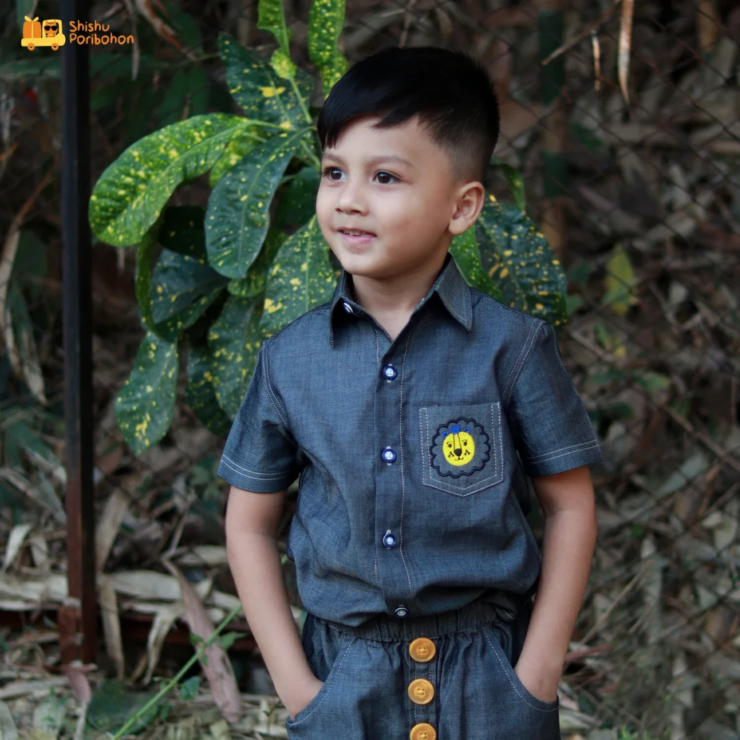 Coord Denim Dosto Co-ord Set