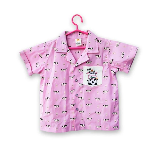 Hello Cow Half Shirt